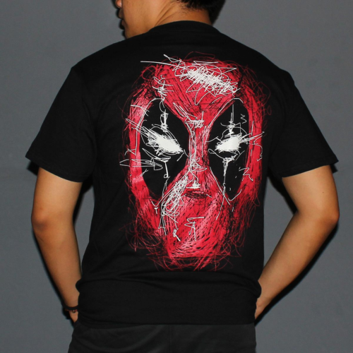 Deadpool Superhero Graphic T-shirt
