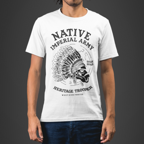 Native Trooper Vintage Graphic T-shirt