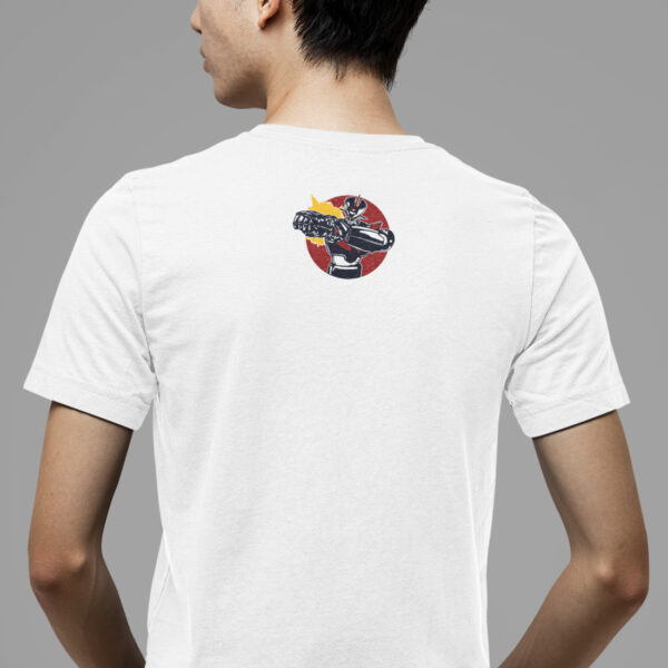 Rocket Punch Anime Robot Graphic T-shirt - Image 4