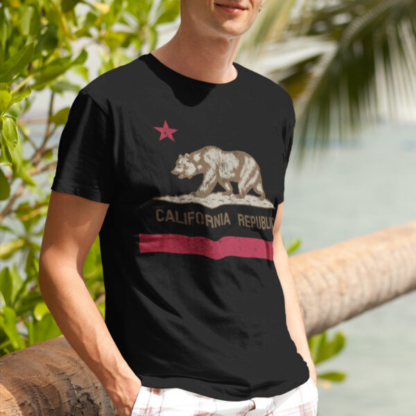 California Republic Typography Animal T-shirt - Image 6