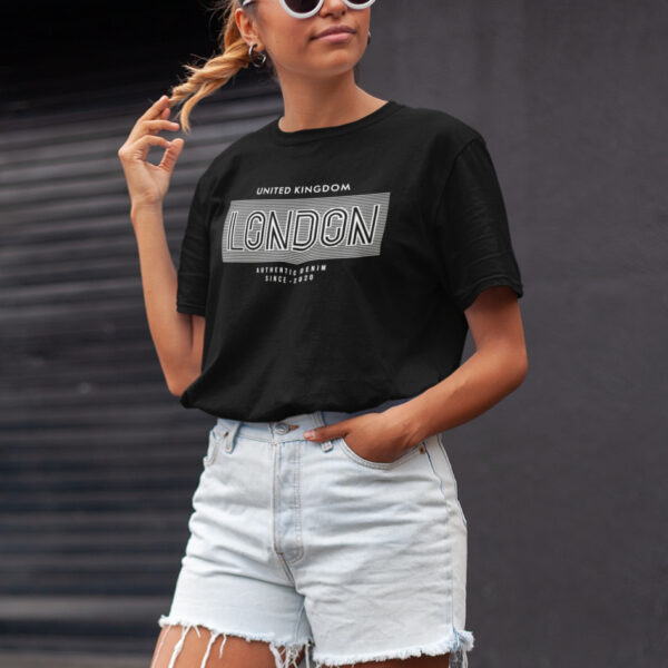 London3 Typography Graphic T-shirt - Image 2