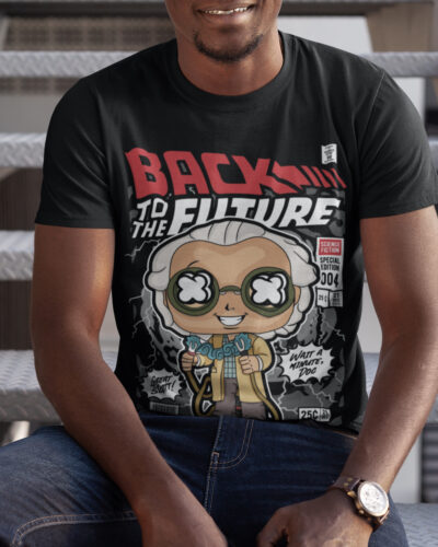 Back To The Future Vintage Graphic T-shirt
