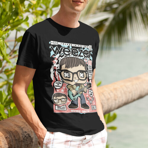 Rivers Cuomo Weezer Music Graphic T-shirt