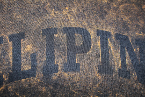 PILIPINAS Rusty Acid Wash Vintage T-shirt - Image 4