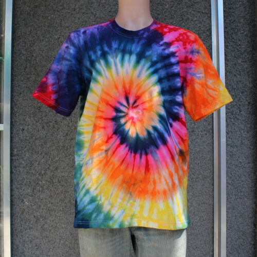Tie Dye Spiral Rainbow Unisex T-shirt