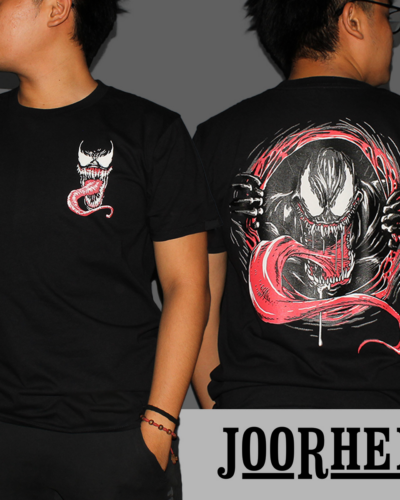 Venom Superhero Graphic T-shirt