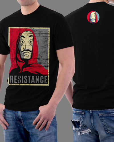 Money Heist Vintage Graphic T-shirt