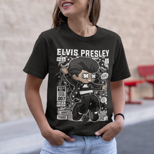 Elvis Music Vintage Graphic T-shirt