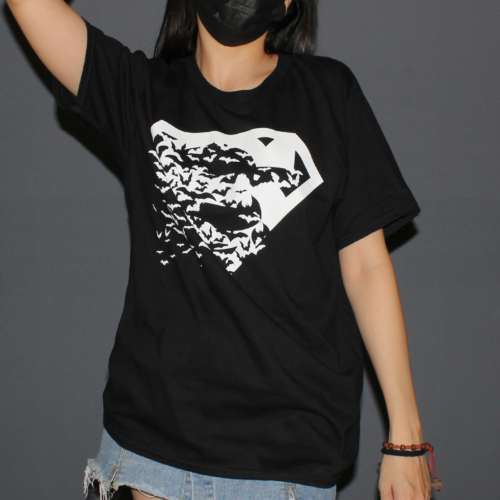 Super Bats Superhero Graphic T-shirt