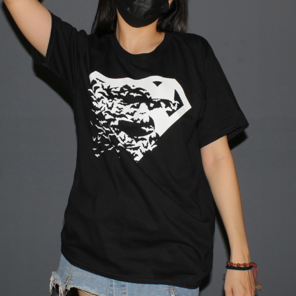 Super Bats Superhero Graphic T-shirt - Image 4