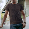 Hooked on Fishing Acid Wash T-shirt - Image 4
