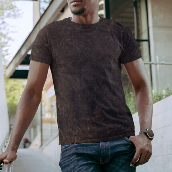 Hooked on Fishing Acid Wash T-shirt - Image 4