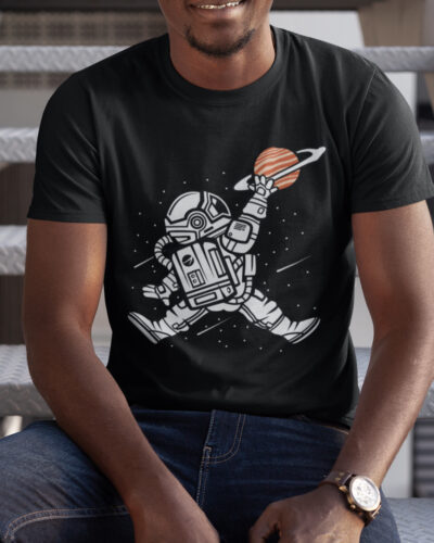 Space Jump Baketball Sports Graphic T-shirt