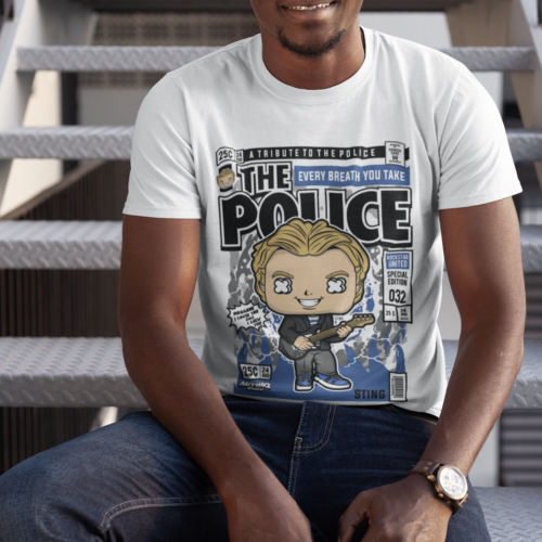 The Police Sting Music Vintage Graphic T-shirt