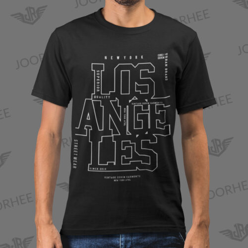 Los Angeles Urban Typography T-shirt