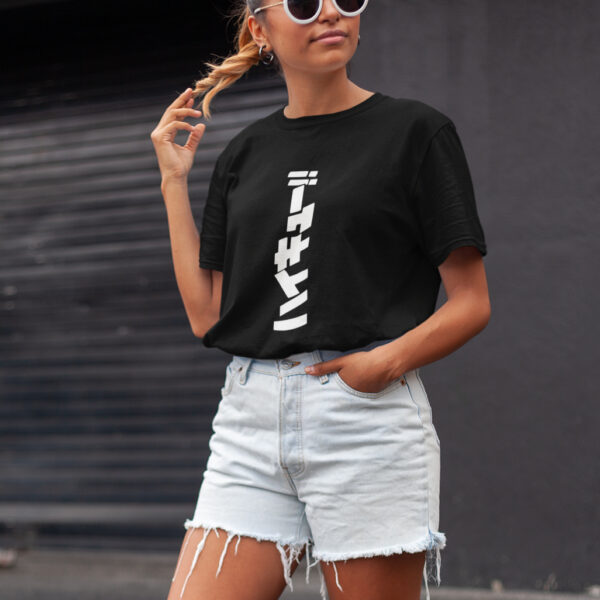 Naruto Japanese Letter Anime Graphic T-shirt - Image 2