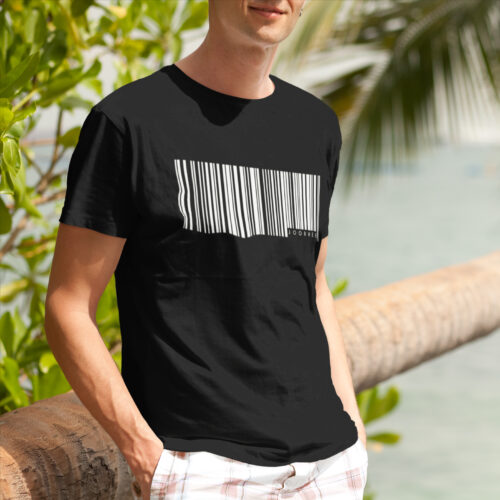 Barcode Vintage Graphic T-shirt