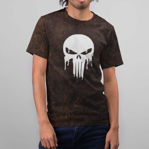 Punisher Rusty Acid Wash T-shirt