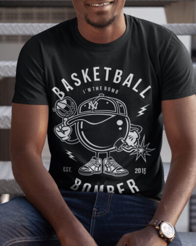 Basketball Bombers Sports Graphic T-shirt