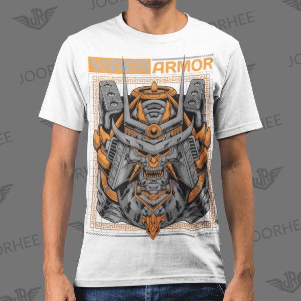 Viper Armor Robot Graphic T-shirt - Image 3