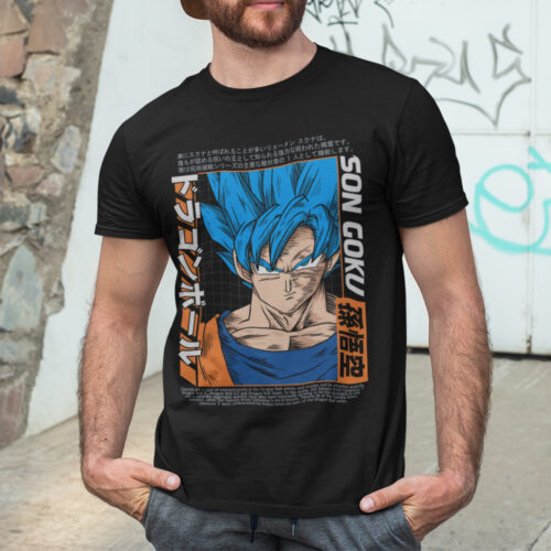Goku 12 Anime Graphic T-shirt