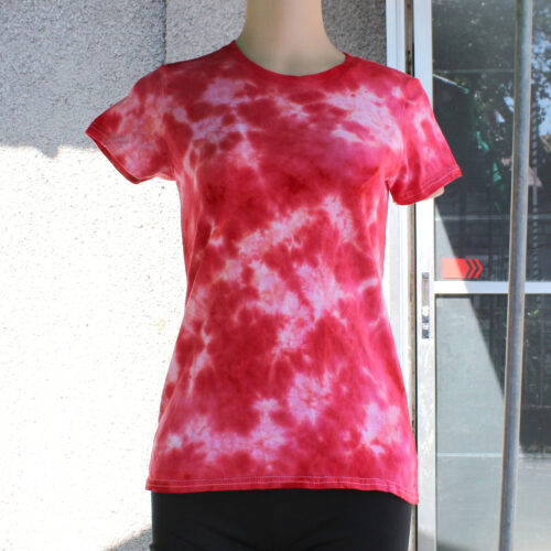 Women’s Red Clouds Tie Dye T-shirt
