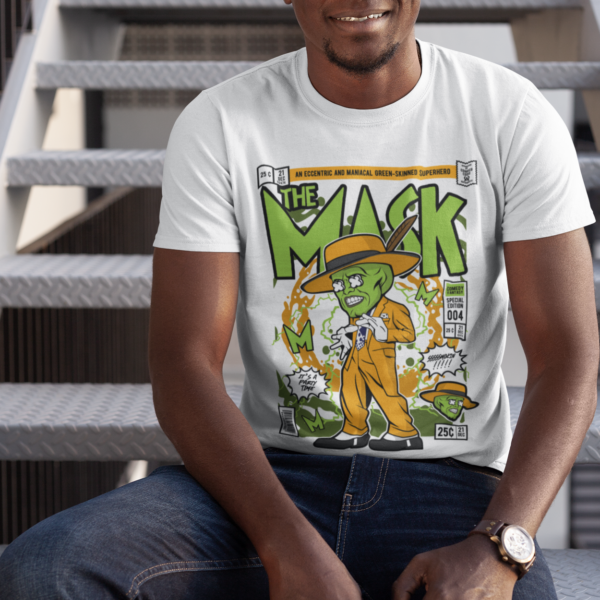 The Mask Vintage Graphic T-shirt - Image 4