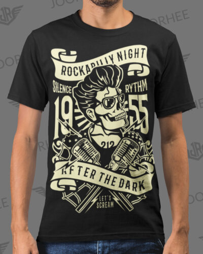 Rockabilly Night Music T-shirt