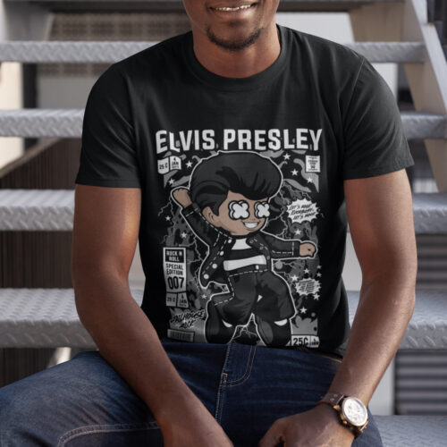 Elvis Music Vintage Graphic T-shirt