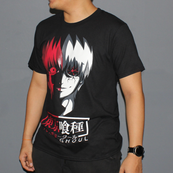 Tokyo Ghoul Kaneki Japanese Anime Graphic T-shirt - Image 5