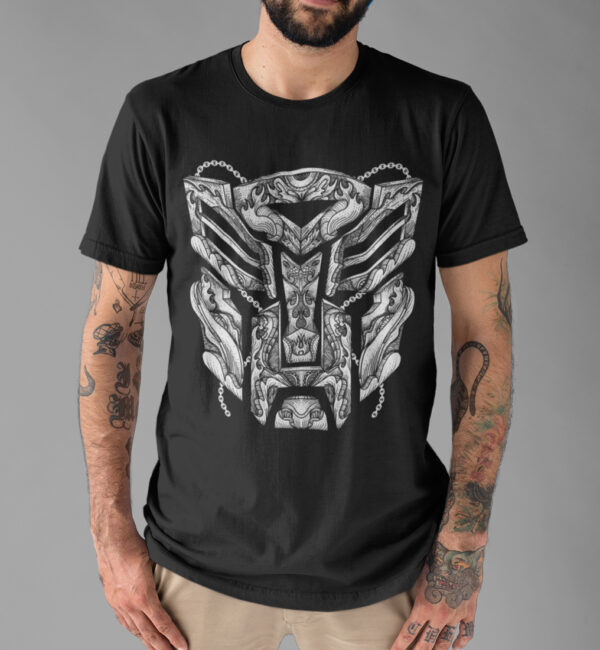 Transformer Badge Robot Movie T-shirt