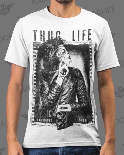 Thug Life Unique Vintage Graphic T-shirt