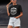 Lord Reigns Religious Typography Graphic T-shirt