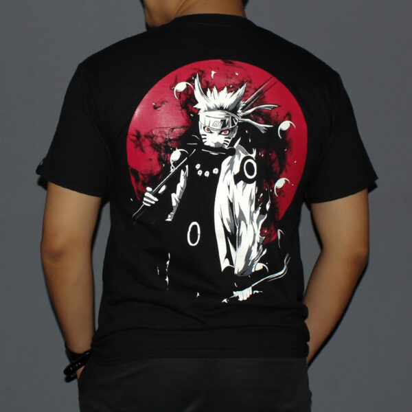 Uzumaki Naruto Japanese Anime Graphic T-shirt - Image 3