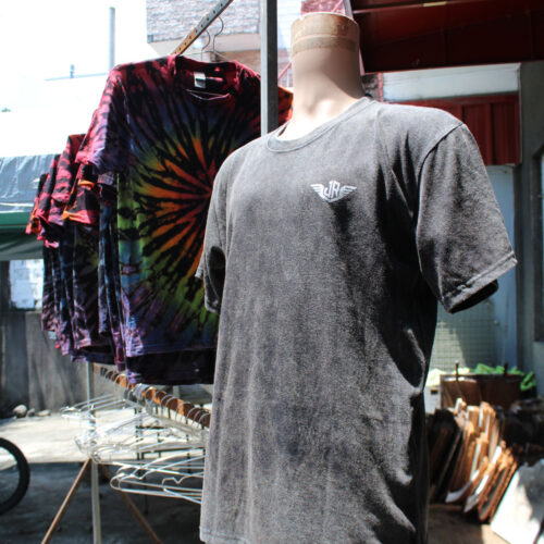 Acid Wash Black T-Shirt