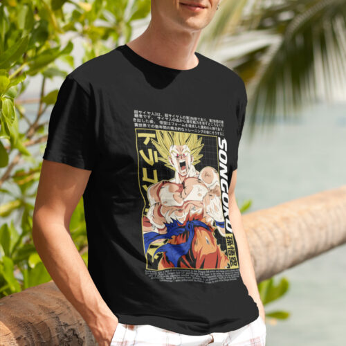 Goku 24 Anime Graphic T-shirt