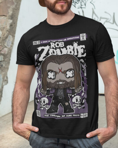 Rob Zombie Music Graphic T-shirt