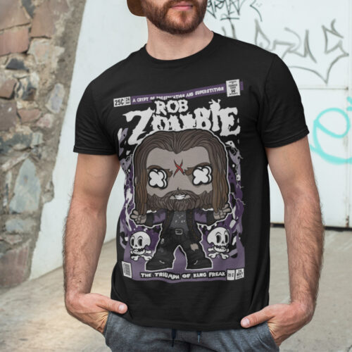 Rob Zombie Music Graphic T-shirt
