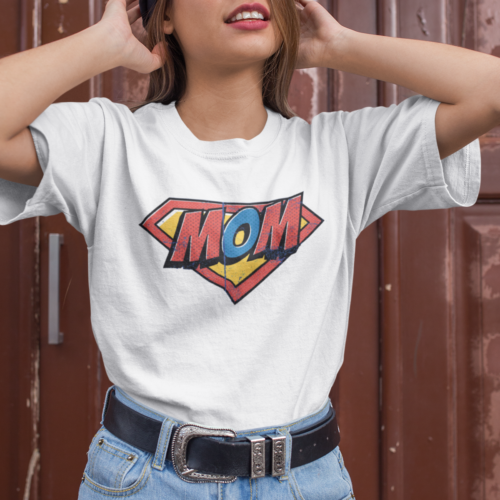Supermom Superhero T-shirt