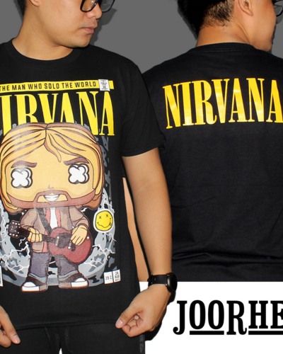 Nirvana Kurt Cobain Music T-shirt