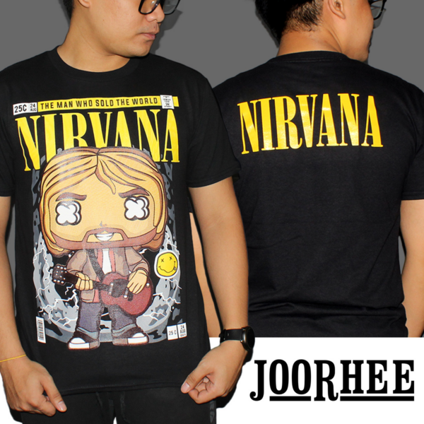 Nirvana Kurt Cobain Music T-shirt