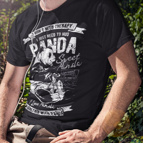 Panda Animal Vintage T-shirt