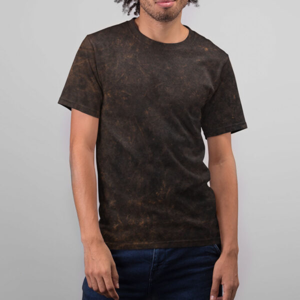 Hooked on Fishing Acid Wash T-shirt - Image 3