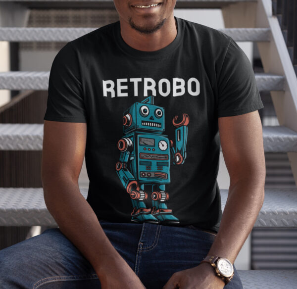 Retrobo Vintage Japanese Robot T-shirt - Image 6