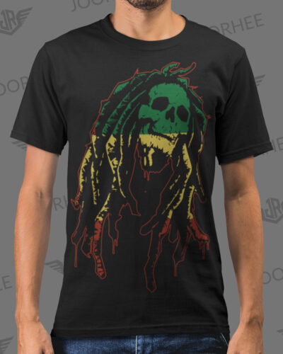 Bob Marley Flag Music T-shirt