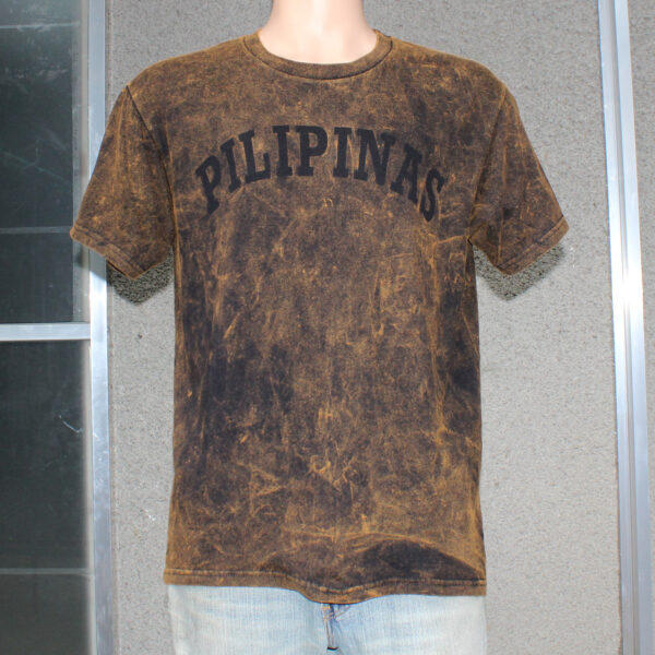 PILIPINAS Rusty Acid Wash Vintage T-shirt
