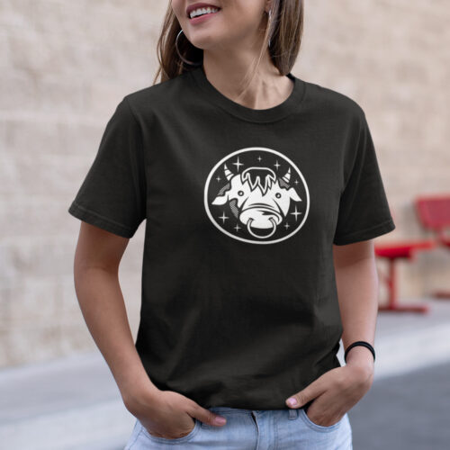 Cow Animal Graphic T-shirt