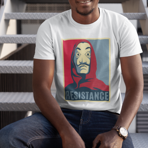 Resistance-Money Heist Drama T-shirt