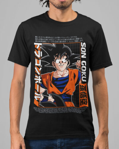 Goku 3 Anime Graphic T-shirt