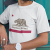 California Republic Typography Animal T-shirt - Image 2